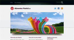 Desktop Screenshot of alimentosmadrid.es